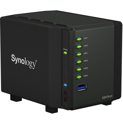 Boîtier NAS à 4 baies Synology DiskStation DS419slim – Image 6