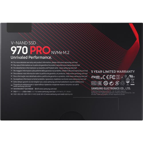 SSD interne Samsung 512 Go 970 PRO NVMe M.2 – Image 8