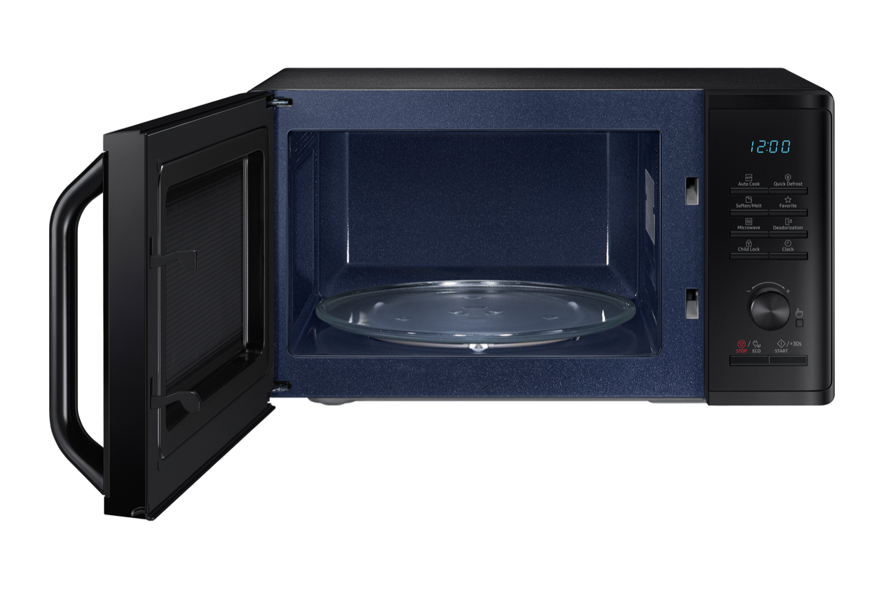 Micro-ondes Solo 23L Noir Samsung - MS23K3515AK – Image 4