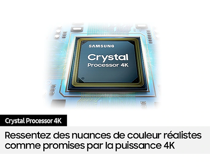 Téléviseur Samsung Cristal UHD 4K 50/55/65/75/85 pouces AU8000 – Image 10