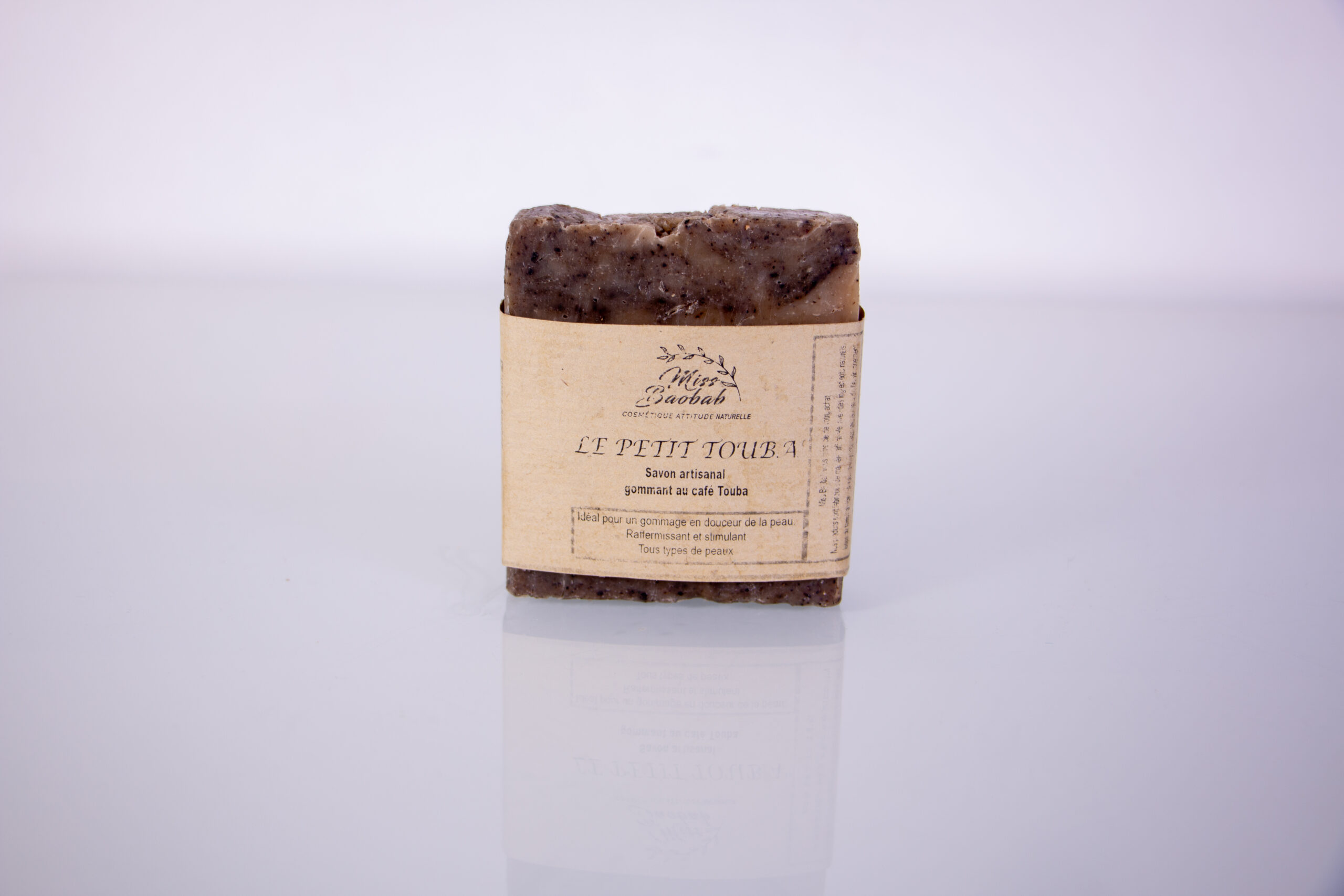 Savon gommant au café