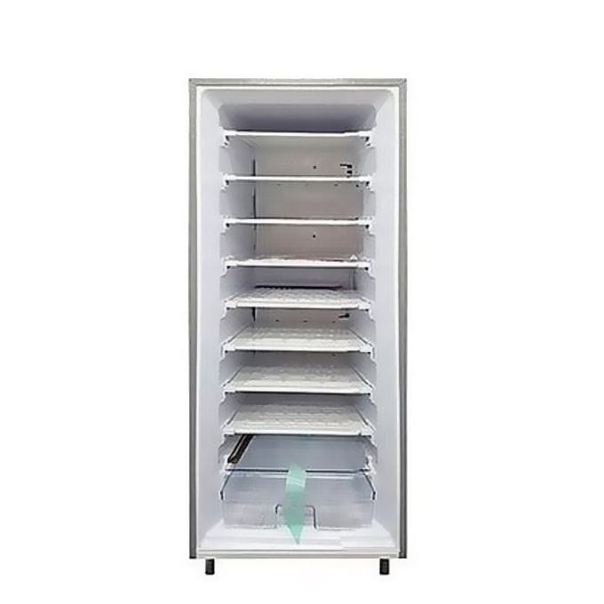 CONGELATEUR SHARP VERTICAL 8TIROIRS PLAQUE ALUMINIUM GRIS 195 – Image 2