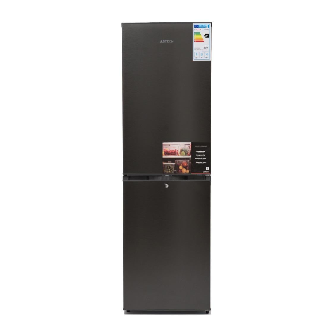 REFRIGERATEUR ASTECH COMBINE 4TIROIRS GRIS FC280DT/PS – Image 2